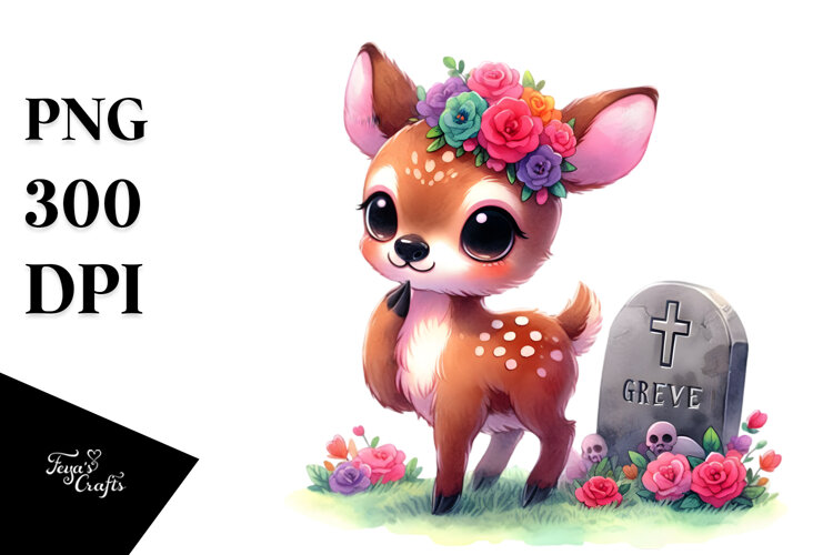 Vibrant Baby Elk Grave example image 1