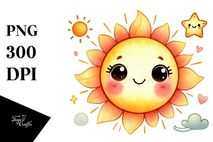 Cute Sun PNG