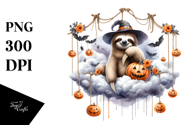 Sloth Clipart Image 23