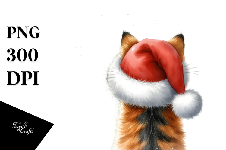 Cat Watercolor Image 6