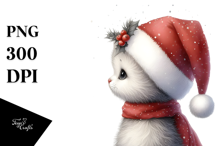 Cute Santa Clipart Image 19