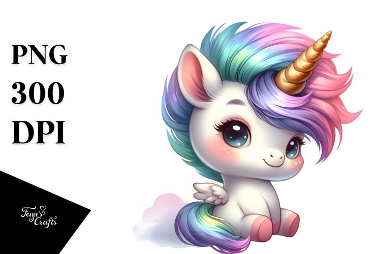 Unicorn Clipart Image 17