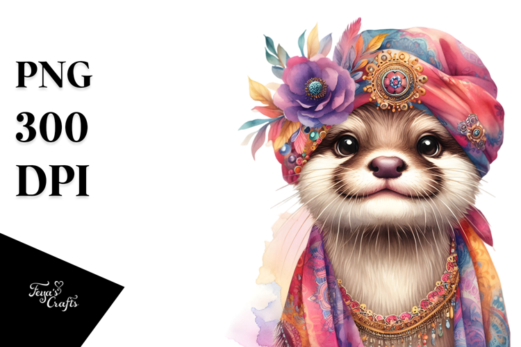 Otter Clipart Image 16