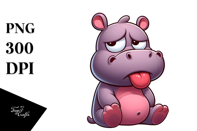 Silly Cartoon Elephant PNG