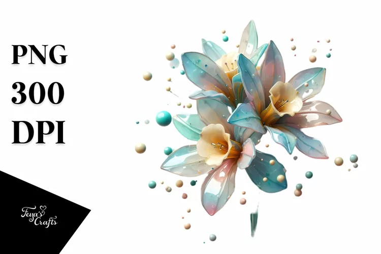 Abstract Narcissus with Metallic Insertions
