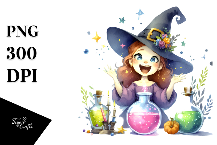 Witch Clipart Image 14