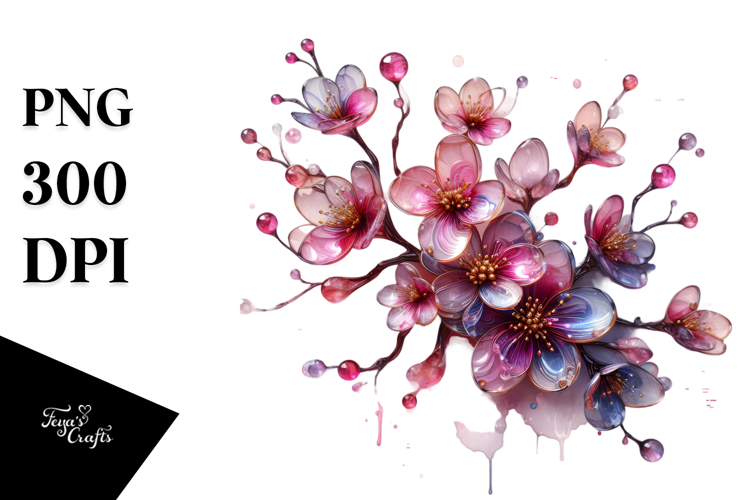 Shiny Cherry Blossom | Clipart