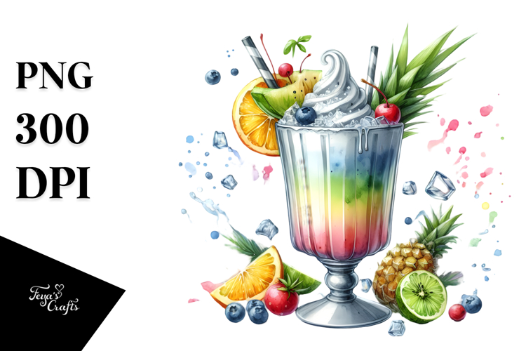 Frozen Cocktail PNG example image 1