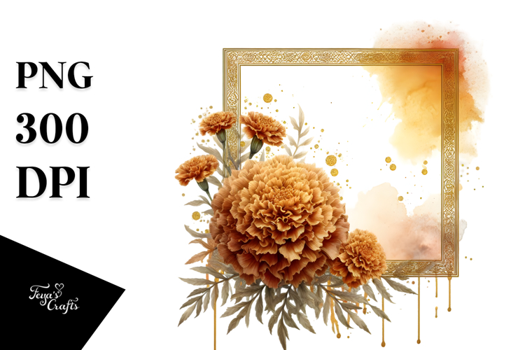 Marigold Clipart Image 5