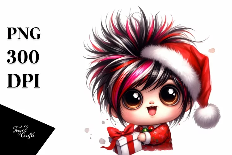 Japanese Chin with Crazy Haircut, Transparent PNG