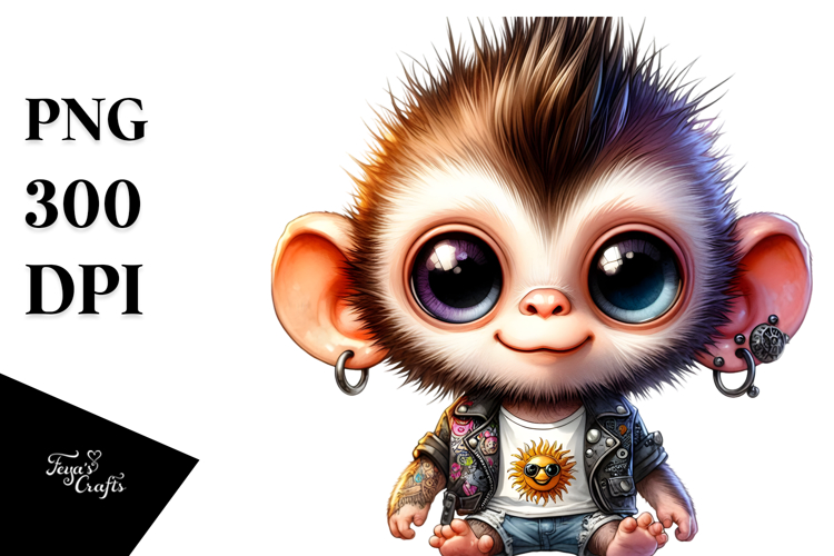 Monkey Clipart Image 9