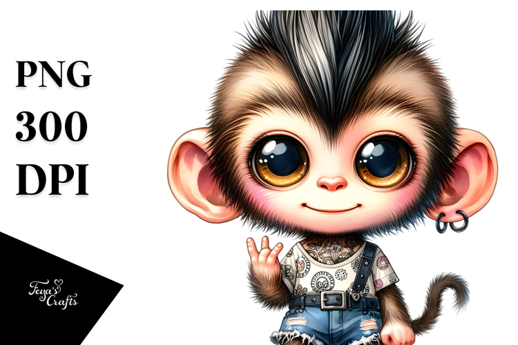 Monkey Clipart Image 8