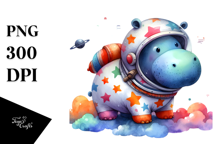 Hippo Clipart Image 23