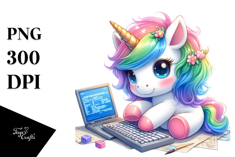 Unicorn Clipart Image 7
