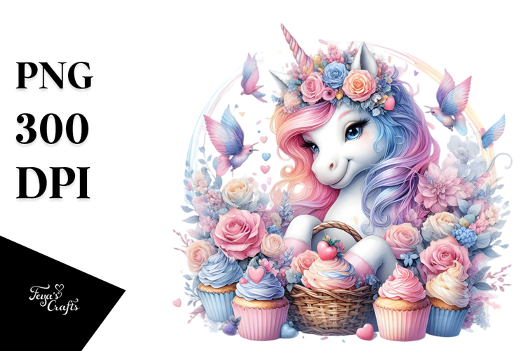 Unicorn Clipart Image 19