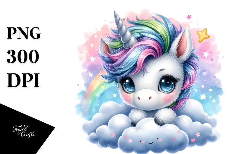 Unicorn Clipart Image 16