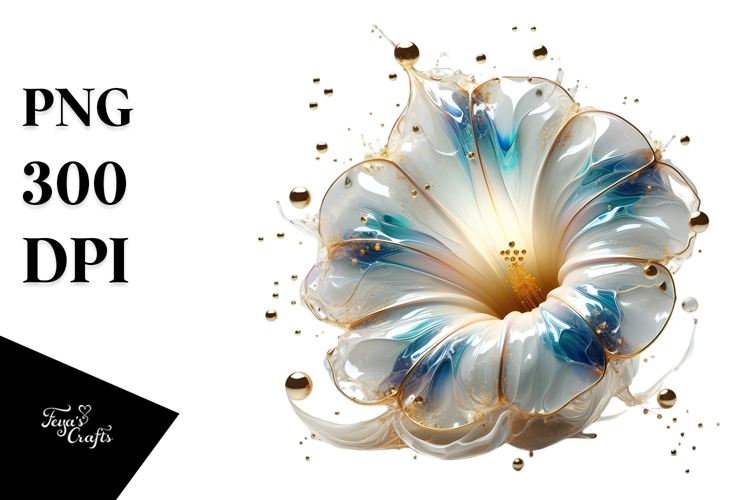 Abstract Morning Glory PNG