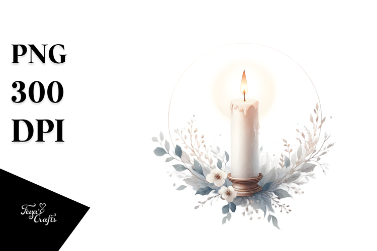 Candle Clipart Image 4