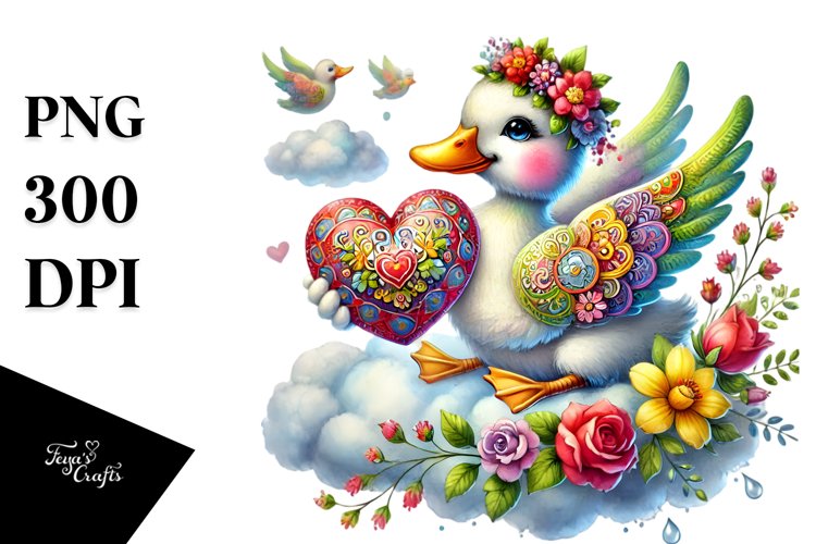 Duck Clipart Image 16