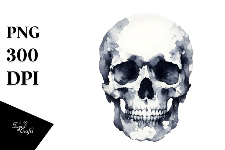 Simple Skull Clipart Image 18