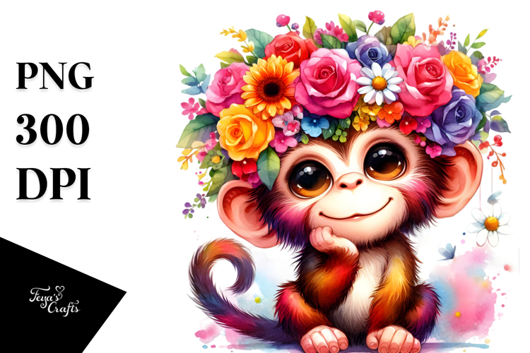 Monkey Clipart Image 17