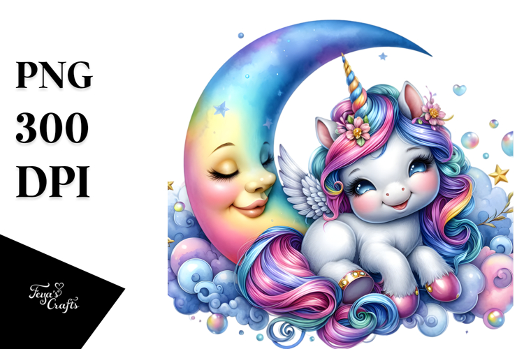 Unicorn Clipart Image 15
