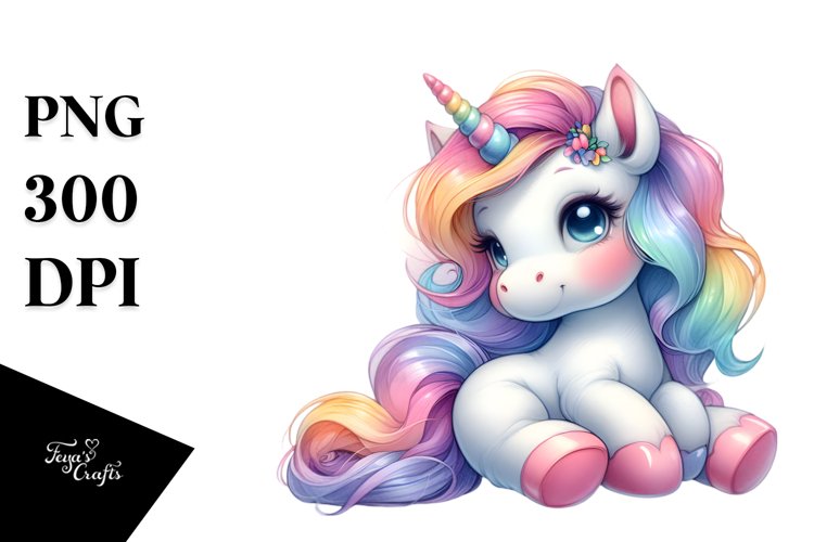 Unicorn Clipart Image 14