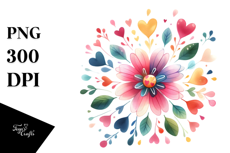 Simple Flower Clipart Image 11