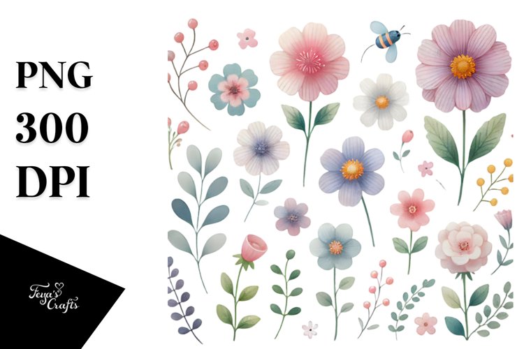 Simple Flower Clipart Image 24