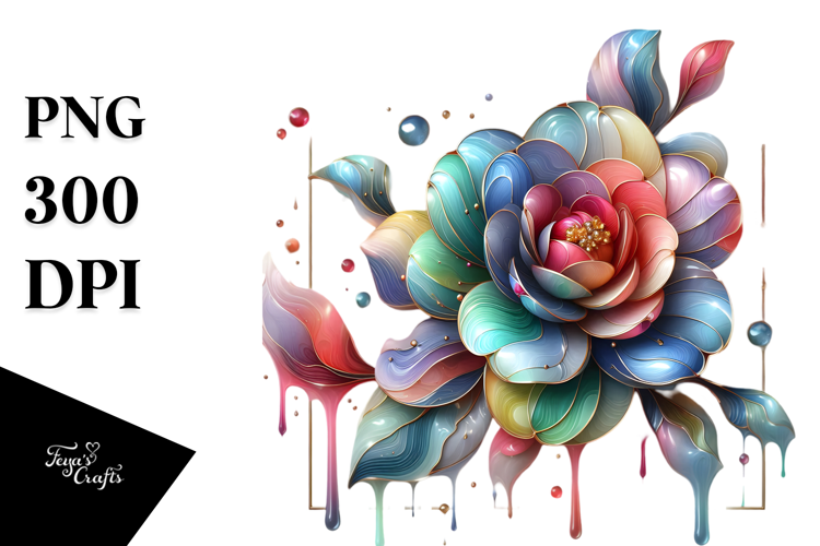Glossy Camellia PNG
