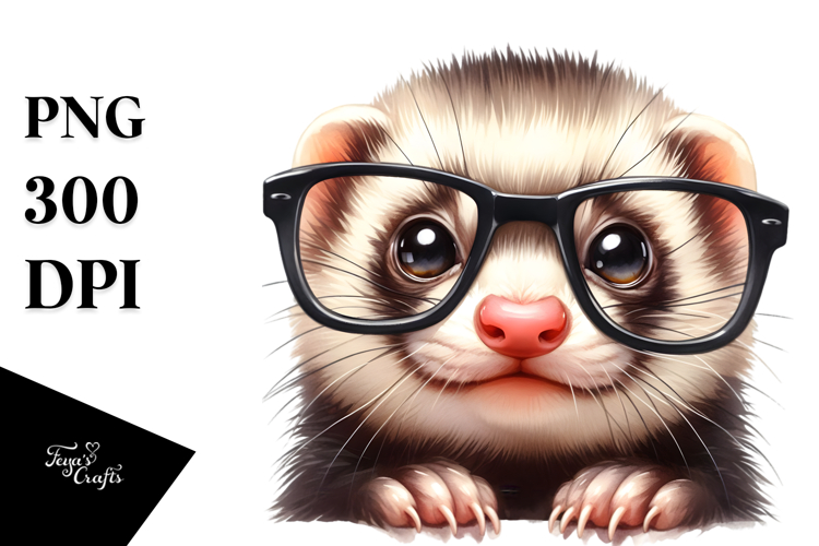 Ferret Clipart Image 10