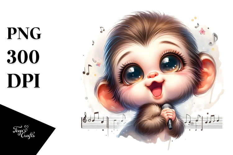 Monkey Clipart Image 12