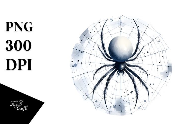 Creepy Spider Transparent PNG