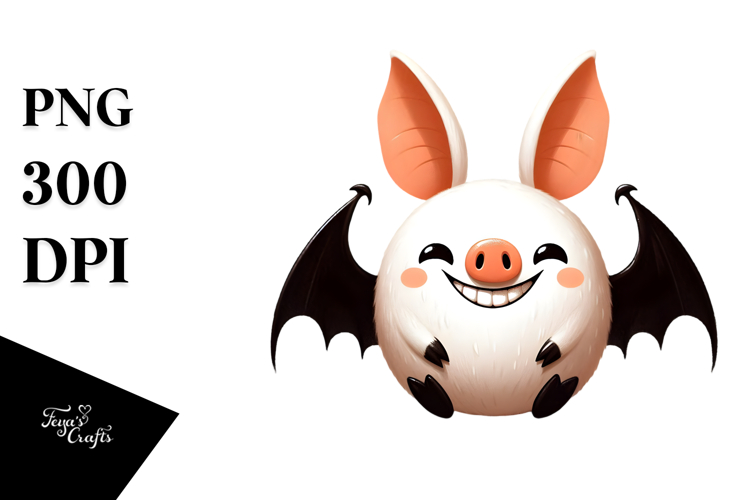 Digital Painting with BAT, Transparent PNG