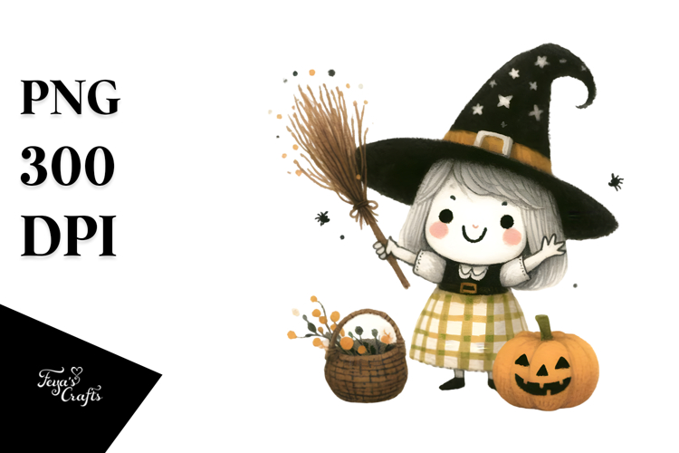 Witch Clipart Image 3