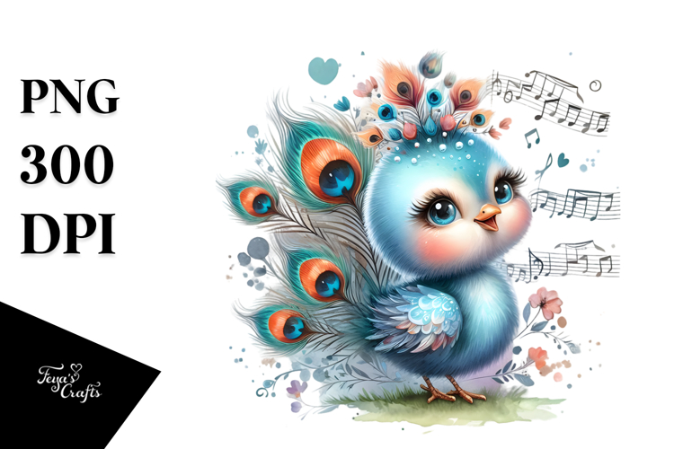 Peacock Clipart Image 16