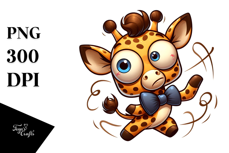 Giraffe Clipart Image 14