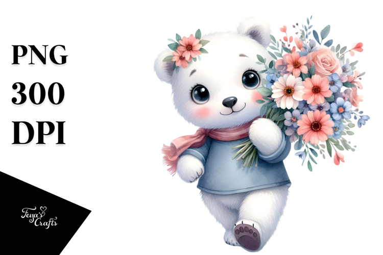 Flower Bouquet Clipart Image 20