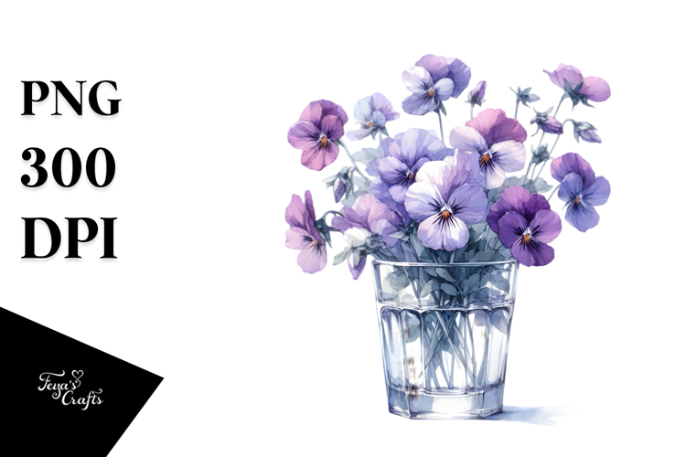 Violet Clipart Image 11