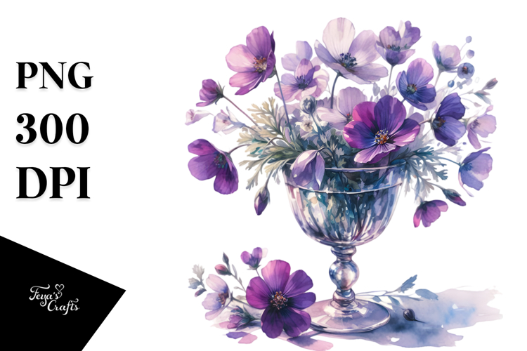 Violet Clipart Image 10