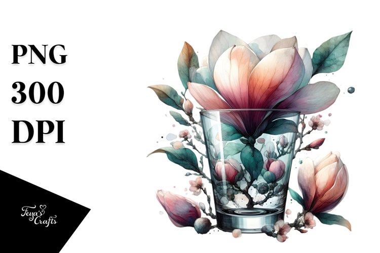 Magnolia Clipart Image 10