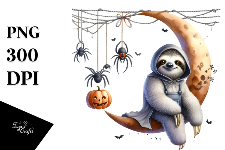 Sloth Clipart Image 4