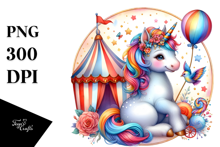 Unicorn Clipart Image 13