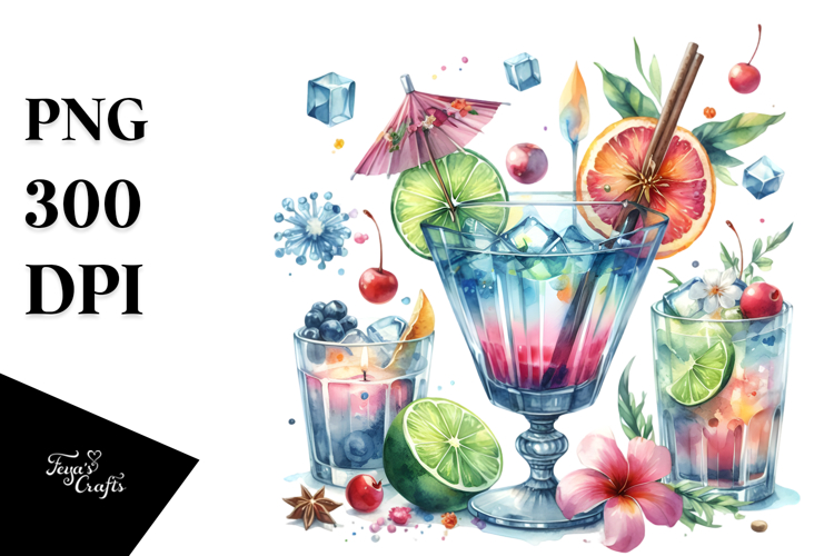 Cocktail Creative PNG