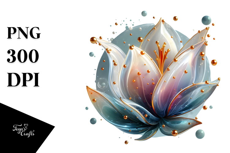 Abstract Tulip, Transparent PNG