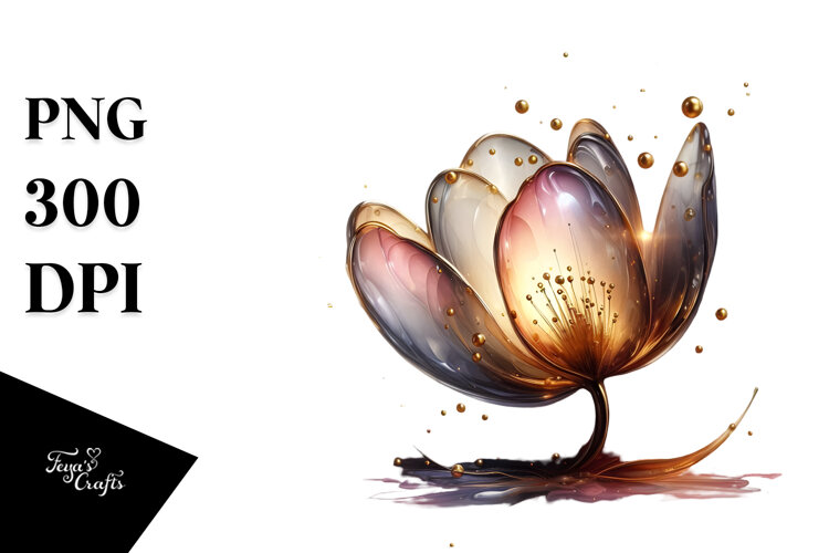 Abstract Tulip, High-Res PNG example image 1