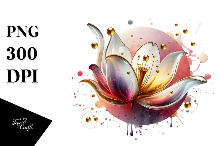 Abstract Tulip, SEO-Friendly PNG