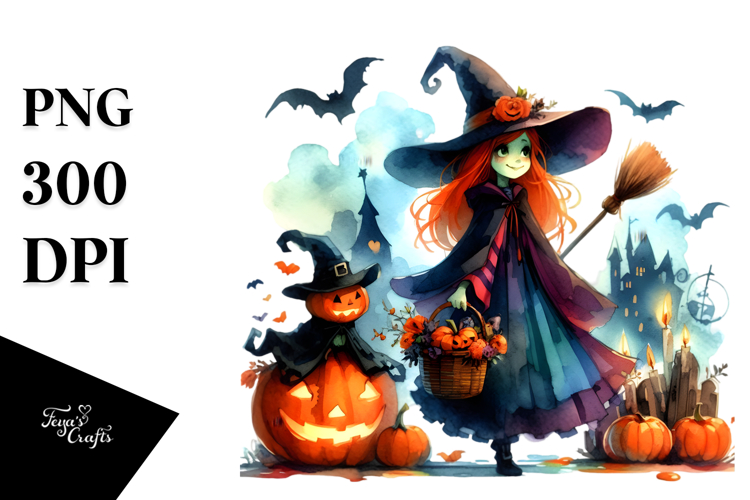 Witch Clipart Image 17