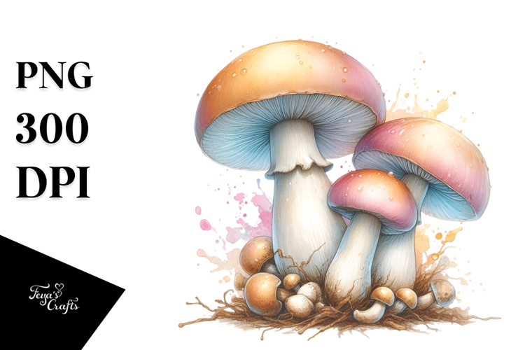 Mushroom Clipart Image 4