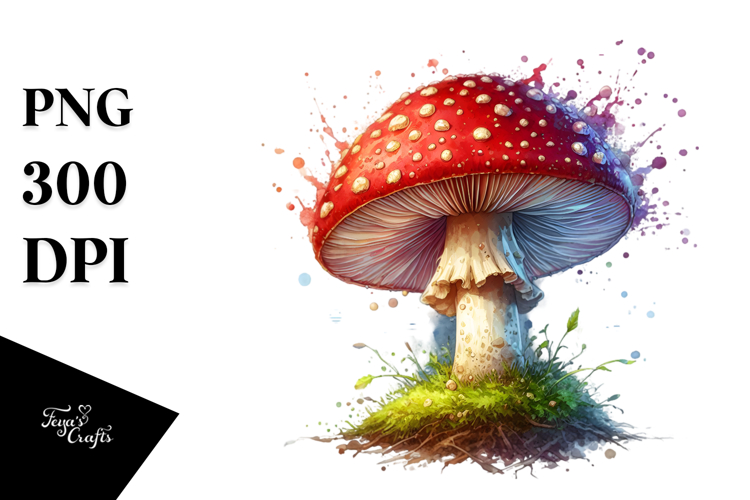 Mushroom Clipart Image 24